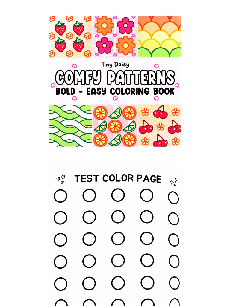 Comfy Patterns - Tiny Daisy 2 | PDF