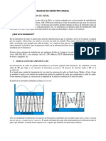 Bandas de Espectro Radial