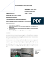 Informe mamposteria