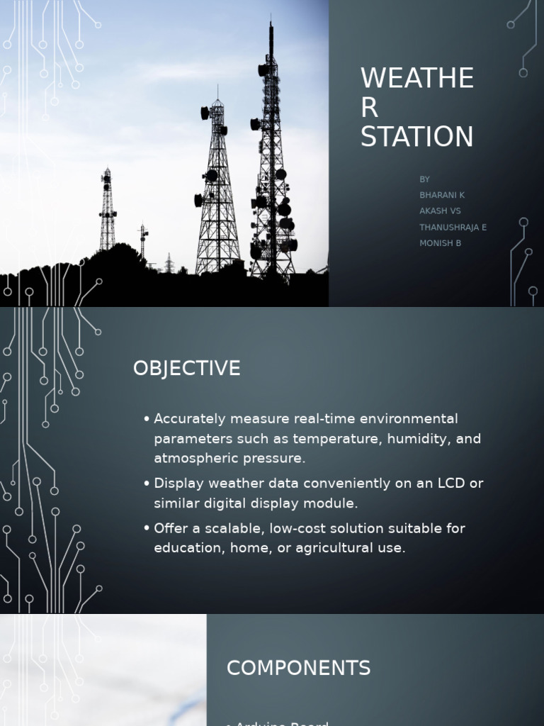 Weather Station | PDF