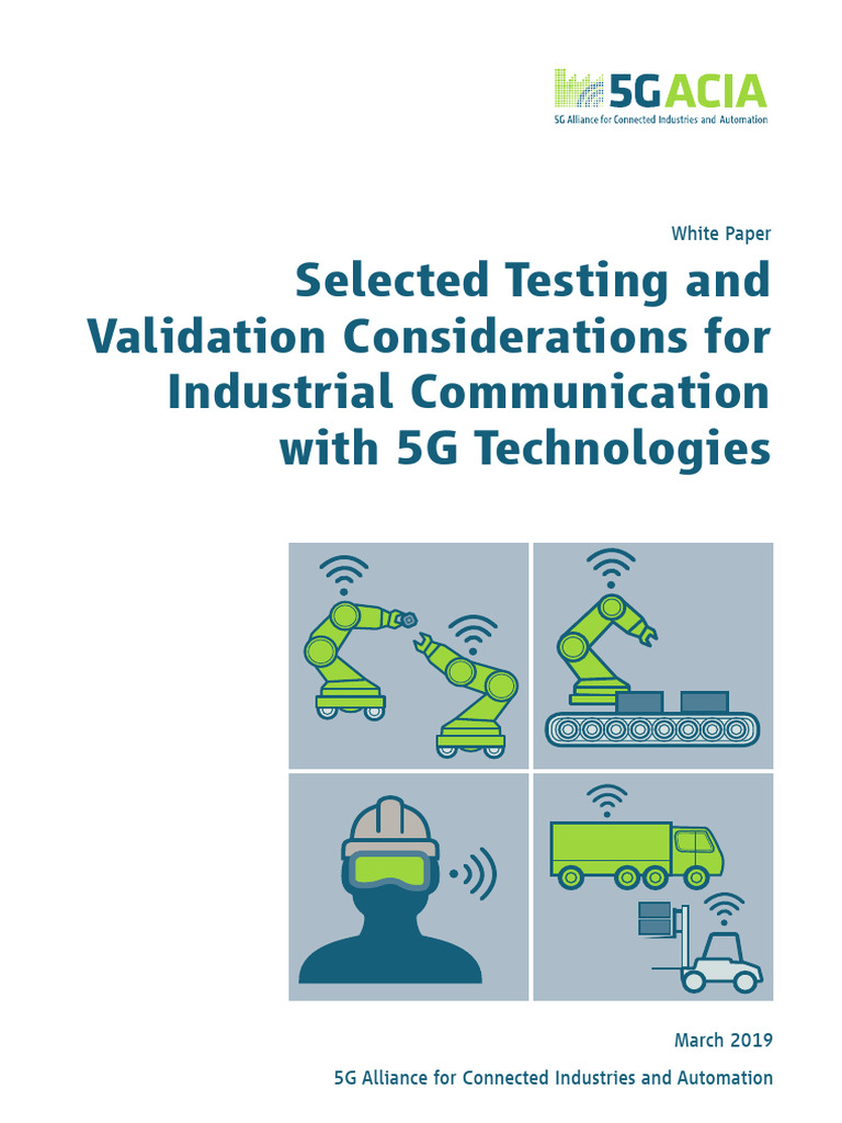 5G Testing for Industrial Communication | PDF | Computer Network ...