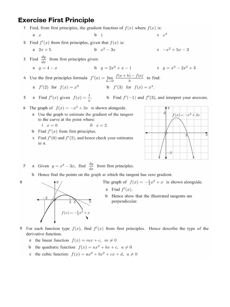 First Principle | PDF
