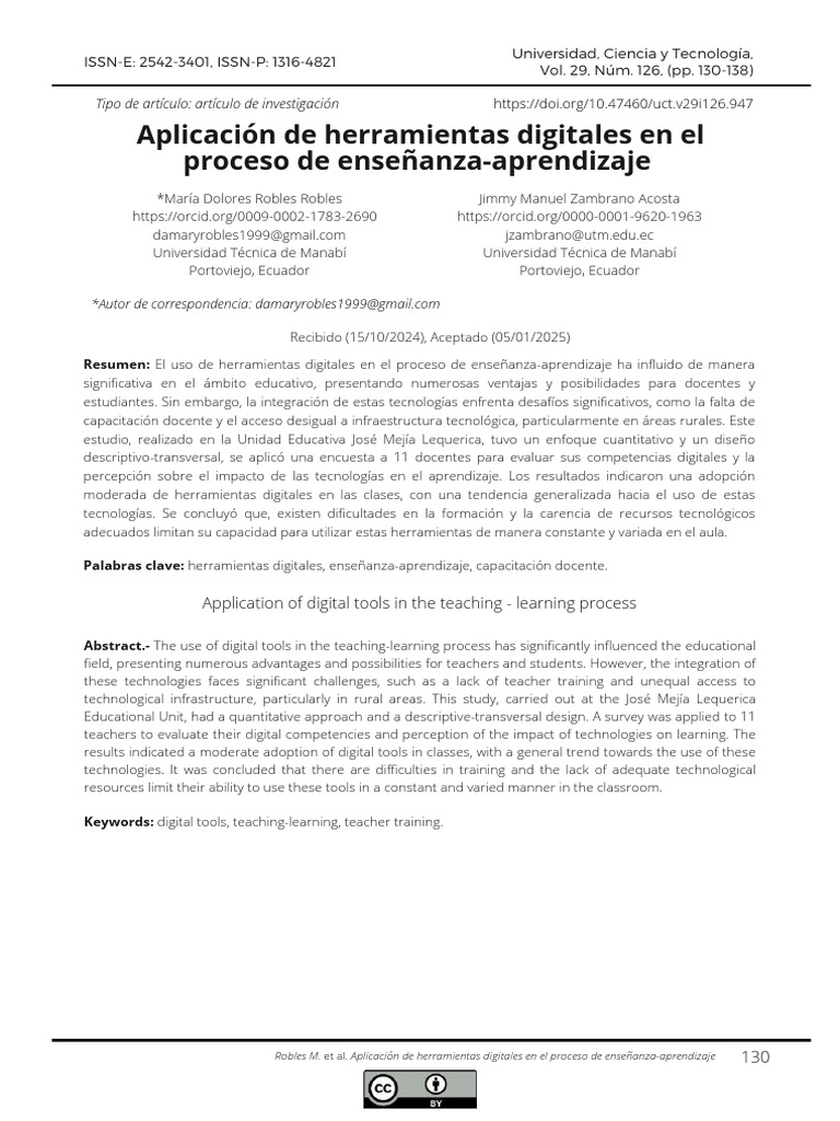 Herramientas digitales en educación | PDF | Enseñando | Aprendizaje