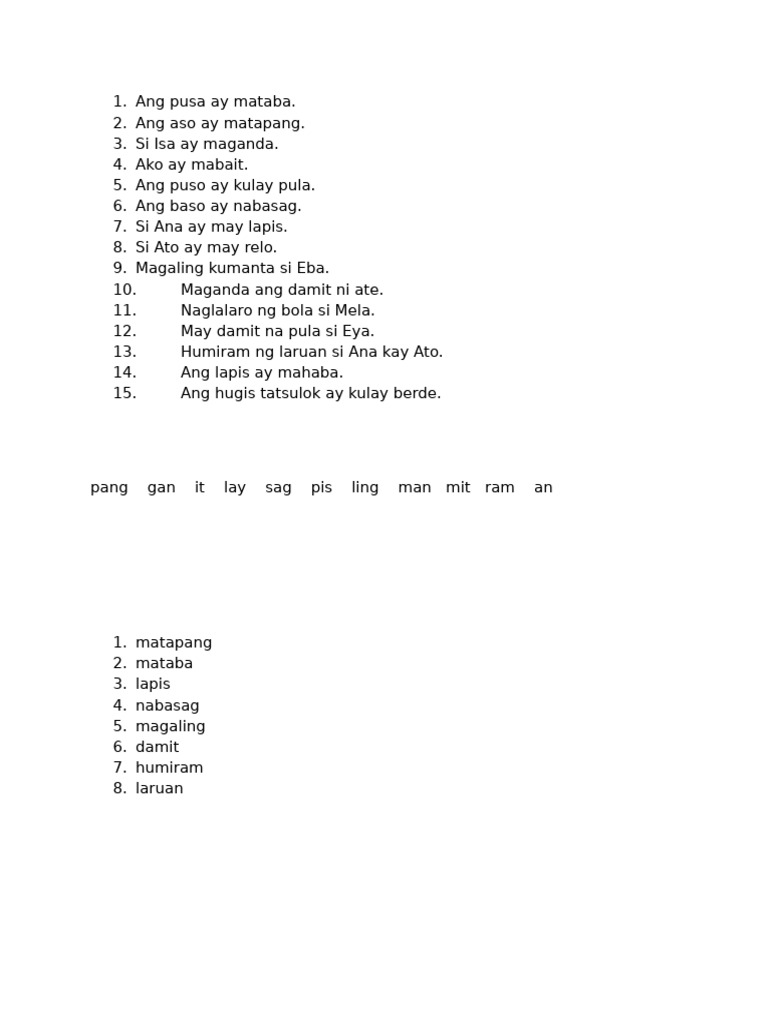 Practice Reading Materials For Grade 1 | PDF
