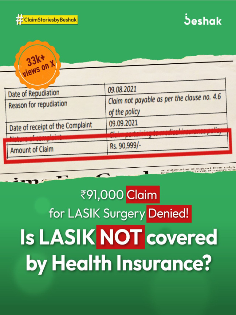 Is LASIK Surgery Covered by Health Insurance | PDF