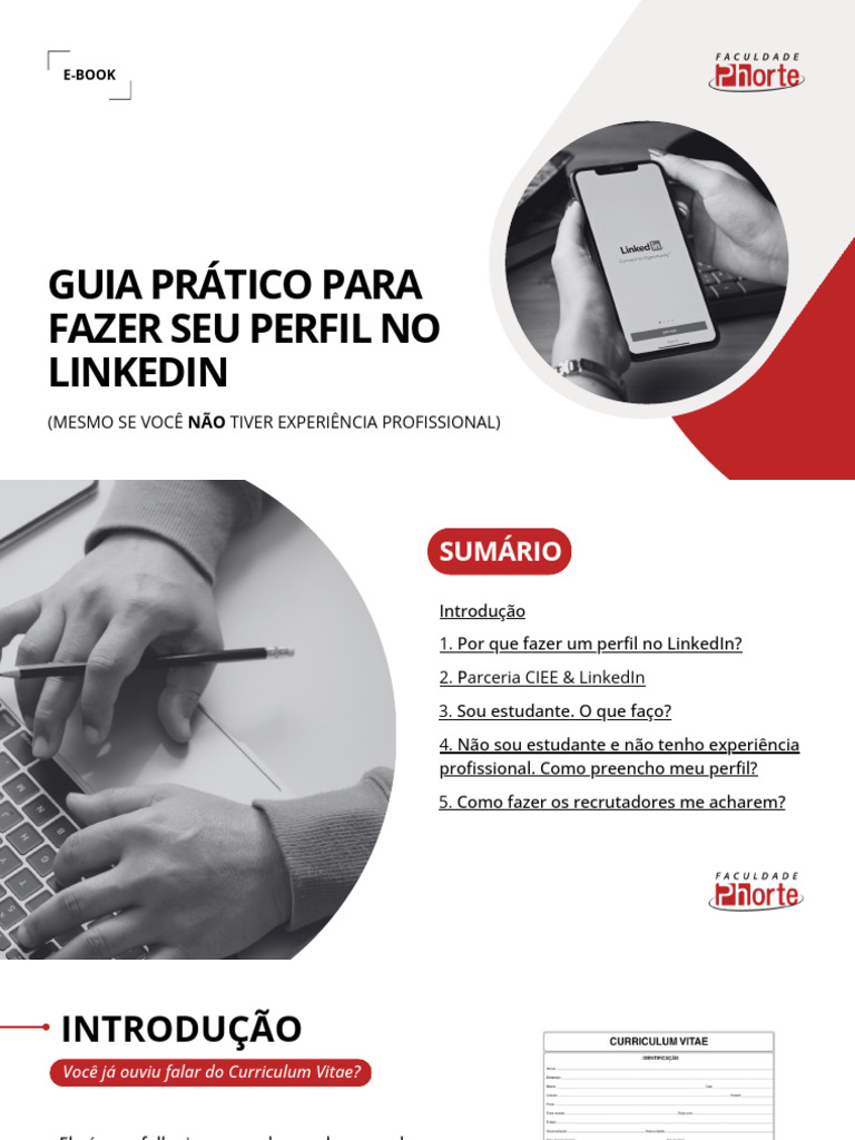Crie Seu Perfil Profissional no LinkedIn | PDF | Rede social | LinkedIn