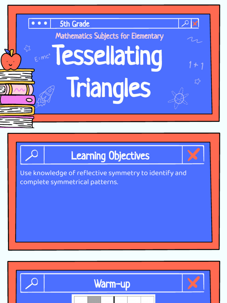 RIF MATH Aug 26 - Tessellating Triangles | PDF