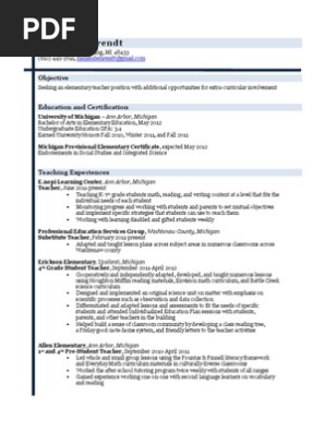 Professional Resume