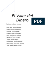 El Valor Del Dinero