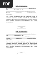 ACTA DE COMPROMISO