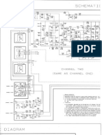 Schematic Diagram for Stereo Audio Amplifier Circuit