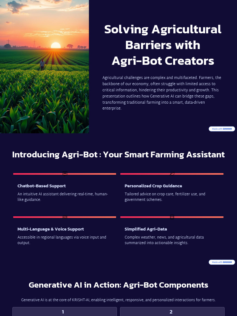 Agri-Bot: AI Solutions for Smart Farming | PDF | Artificial ...