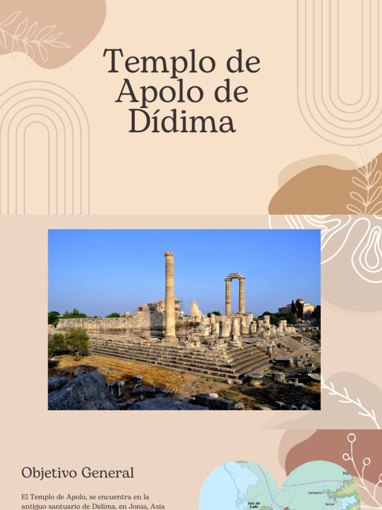 Templo de Apolo en Dídima: Arquitectura Griega | PDF | Columna