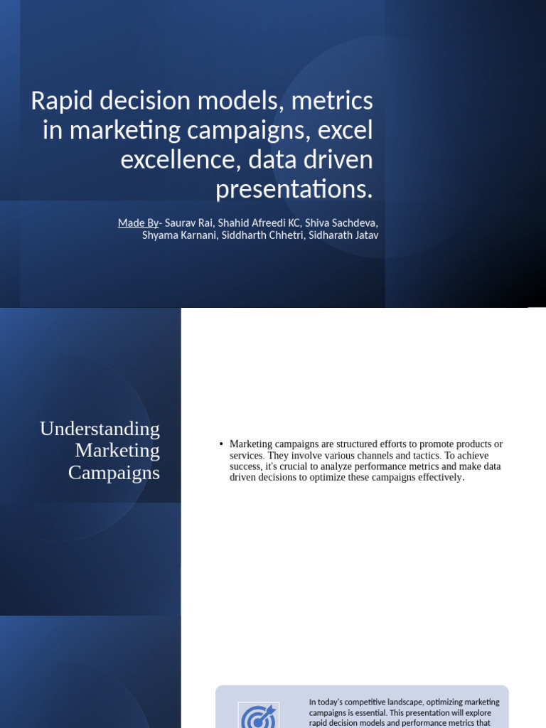 Marketing Analytics | PDF | Performance Indicator | Analytics