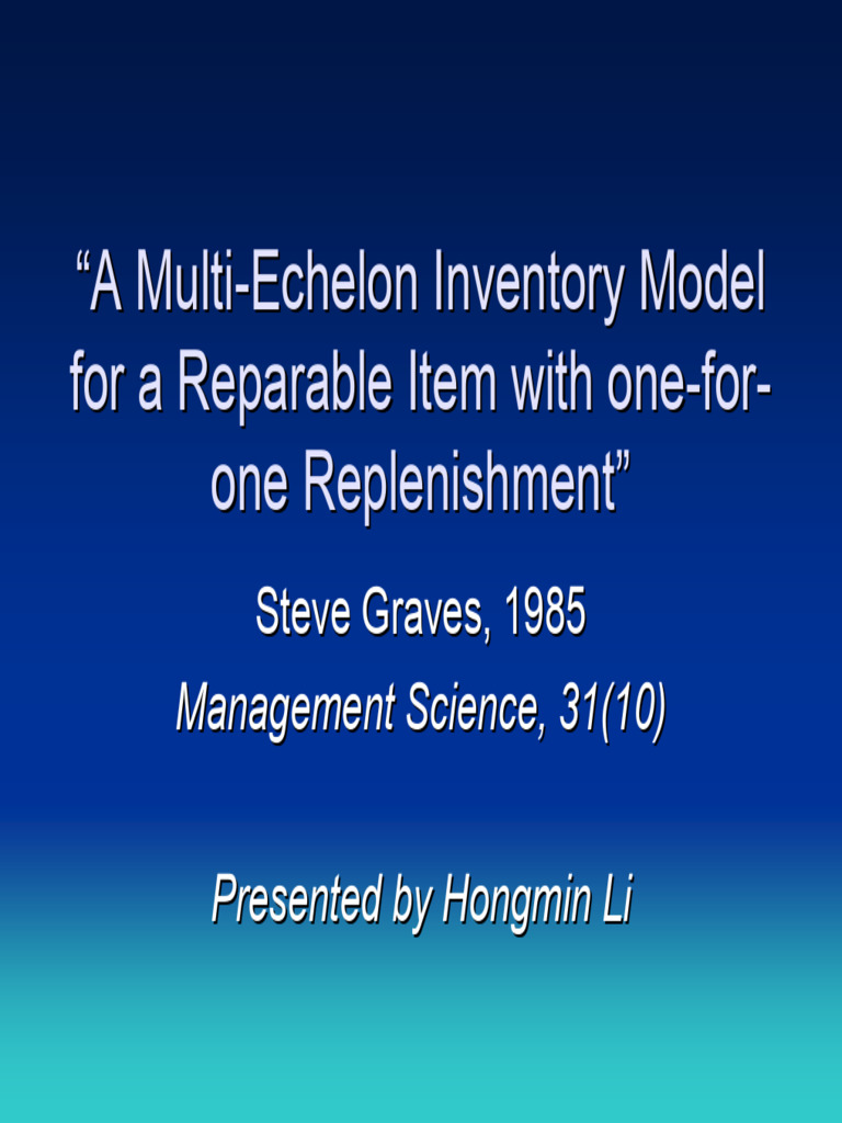 Lec3 Li | PDF | Statistical Theory | Applied Mathematics
