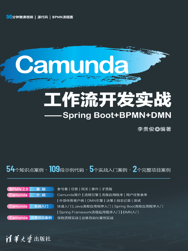 Camunda工作流开发实战 - Spring Boot+BPMN+DMN | PDF