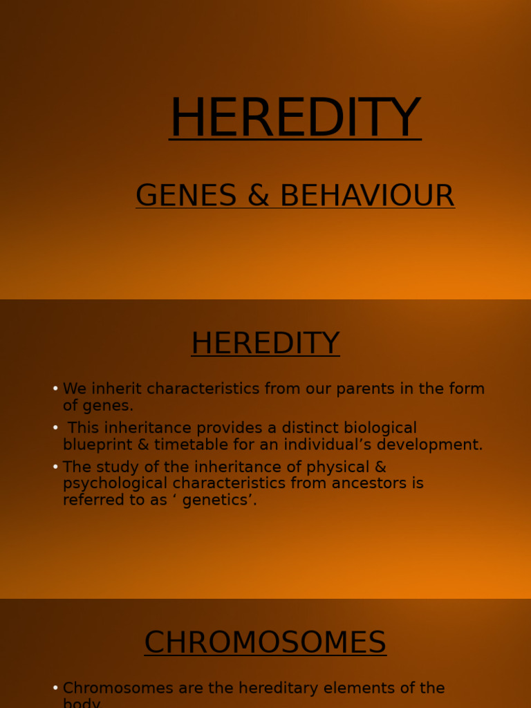 Heredity Ch-3 | PDF
