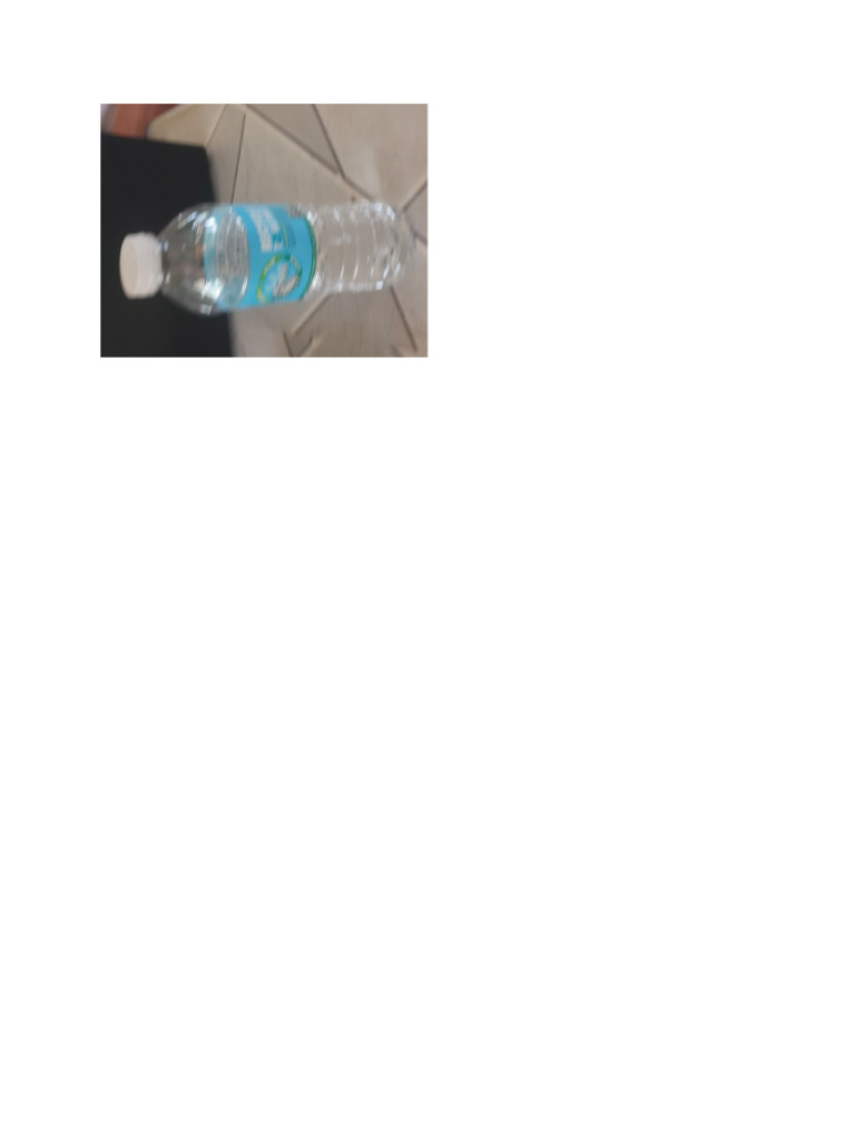 Bottled Water Pdf