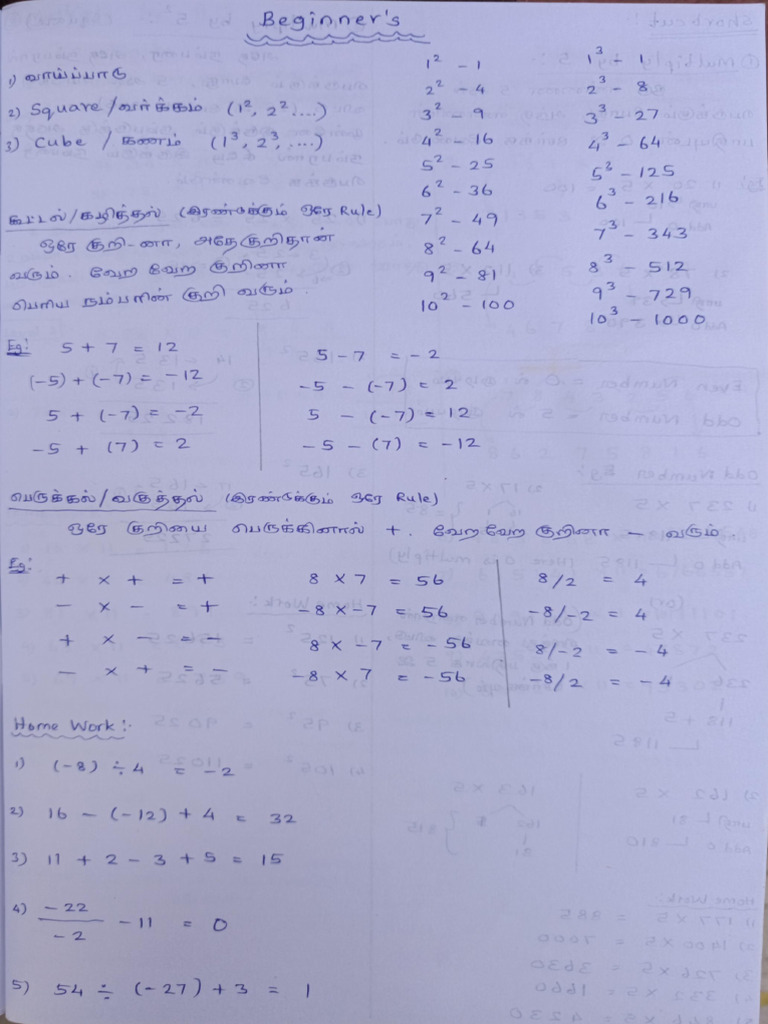 Math Basics MK | PDF