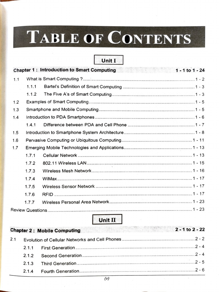 Smart Computing 1&2 | PDF