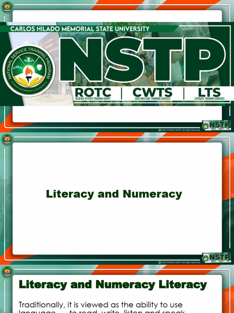 Literacy and Numeracy Development Guide | PDF | Reading Comprehension ...