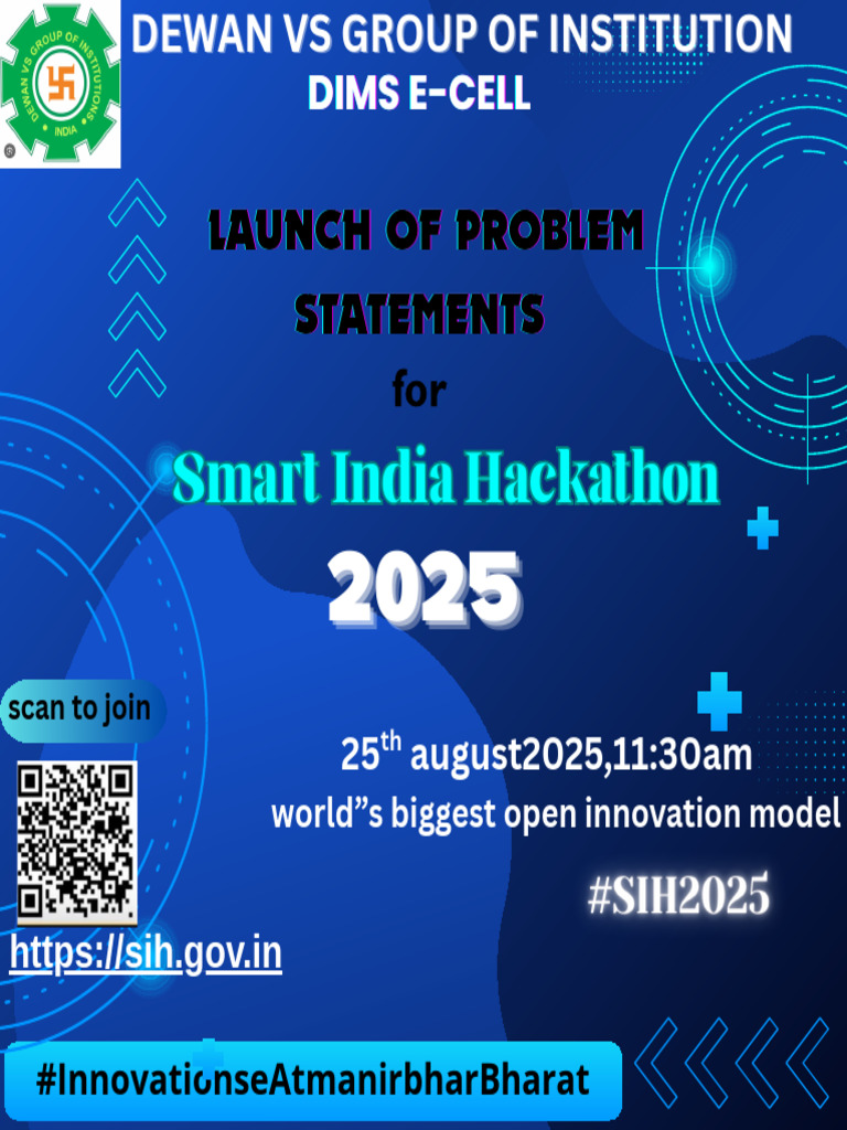 SIH 2025 Problem Statements Launch | PDF