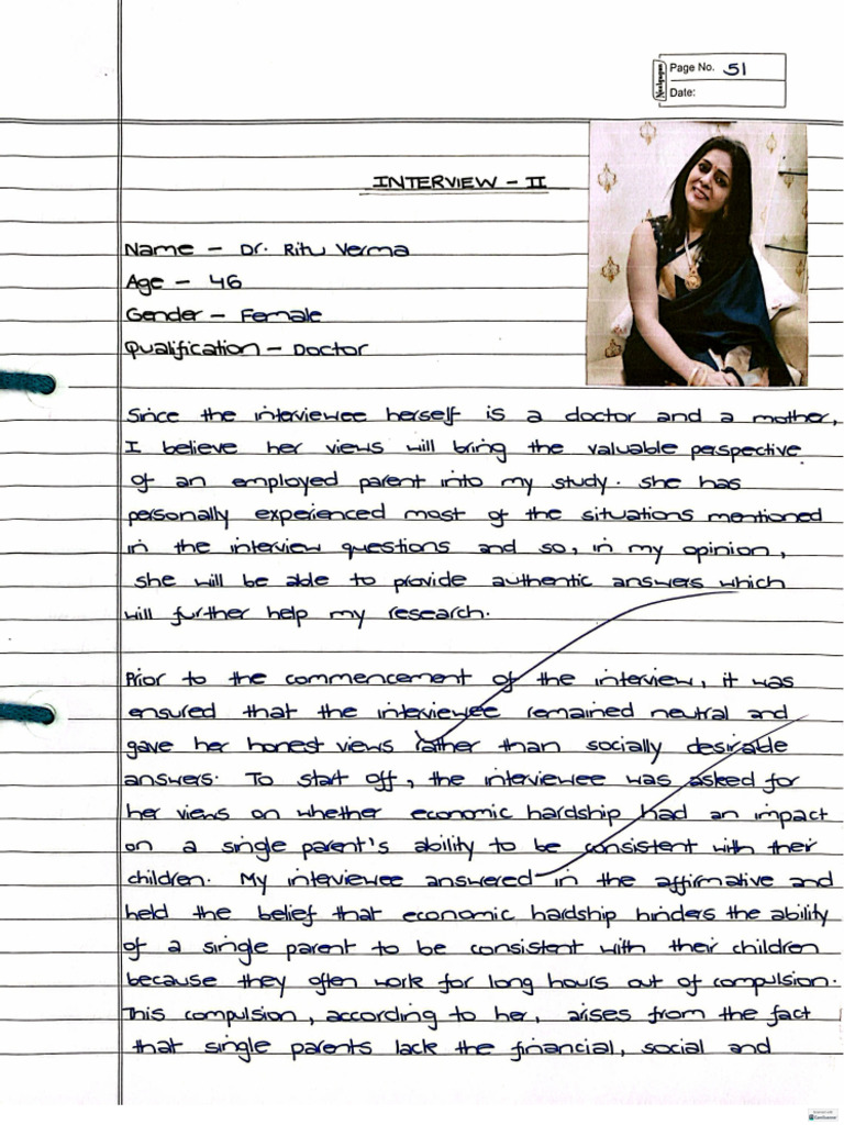 Sample - Interview Analysis | PDF