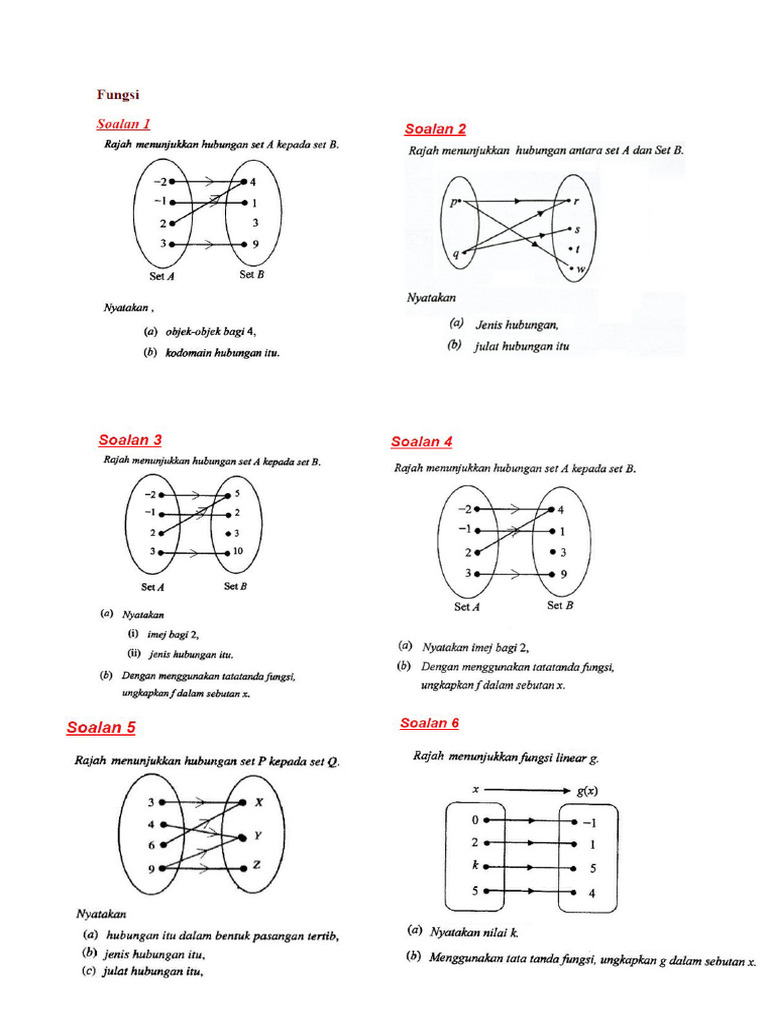 Add Math Function Chapter 1 | PDF