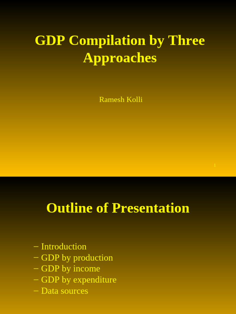 GDP Measurement Approaches Explained | PDF | Gross Domestic Product ...