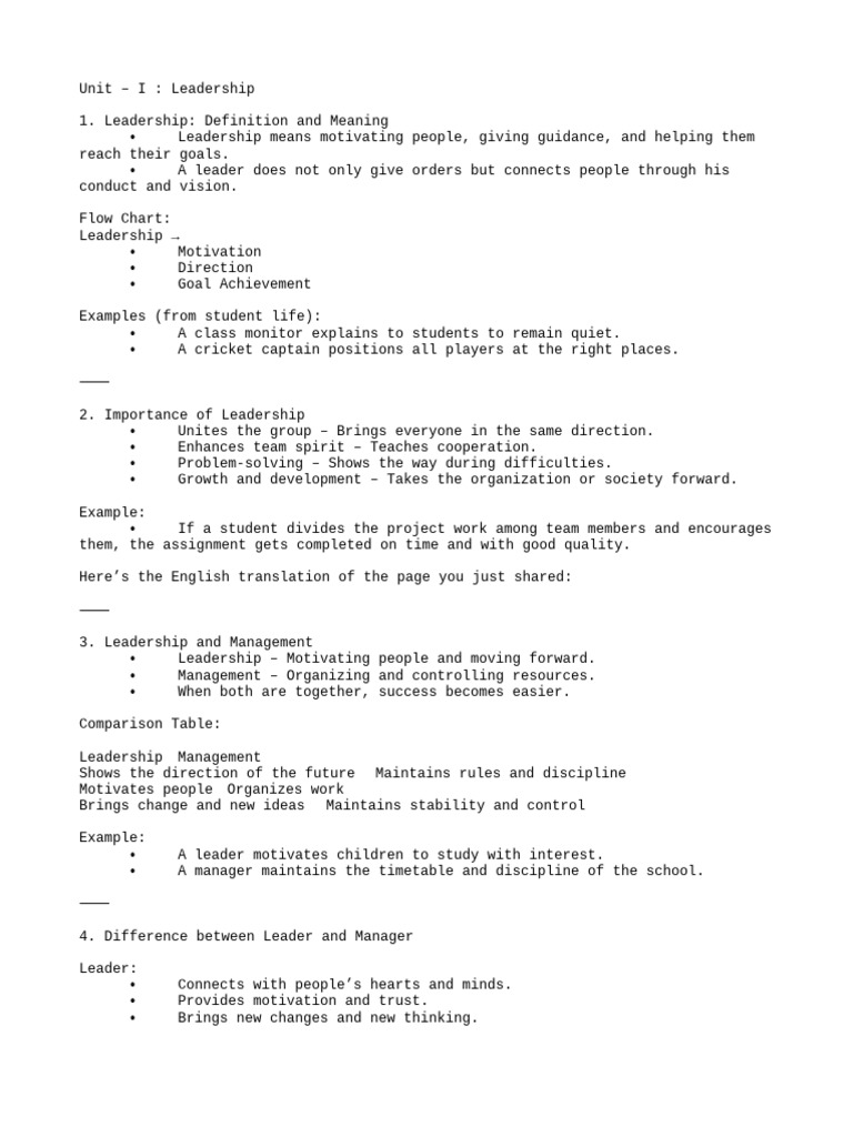 Understanding Leadership Essentials | PDF | Leadership ...