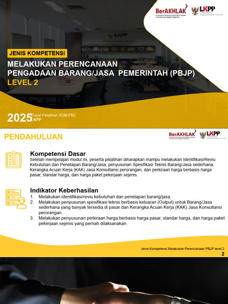 Perencanaan Pengadaan Barang/Jasa Pemerintah | PDF