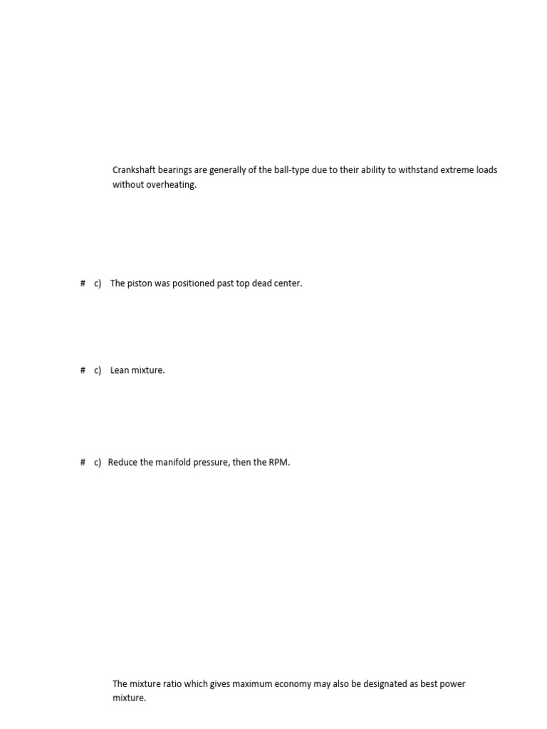 Module 16 b1 - Piston Eng | PDF | Piston | Internal Combustion Engine