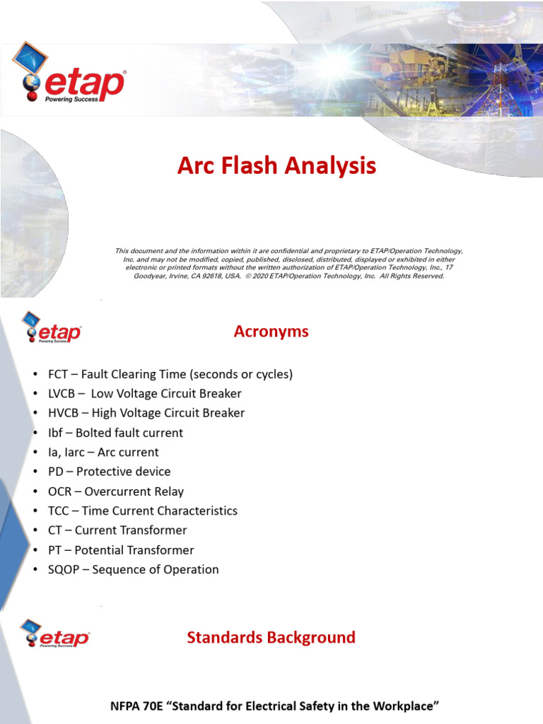 Arc Flash Analysis Workshop Notes | PDF | Personal Protective Equipment ...