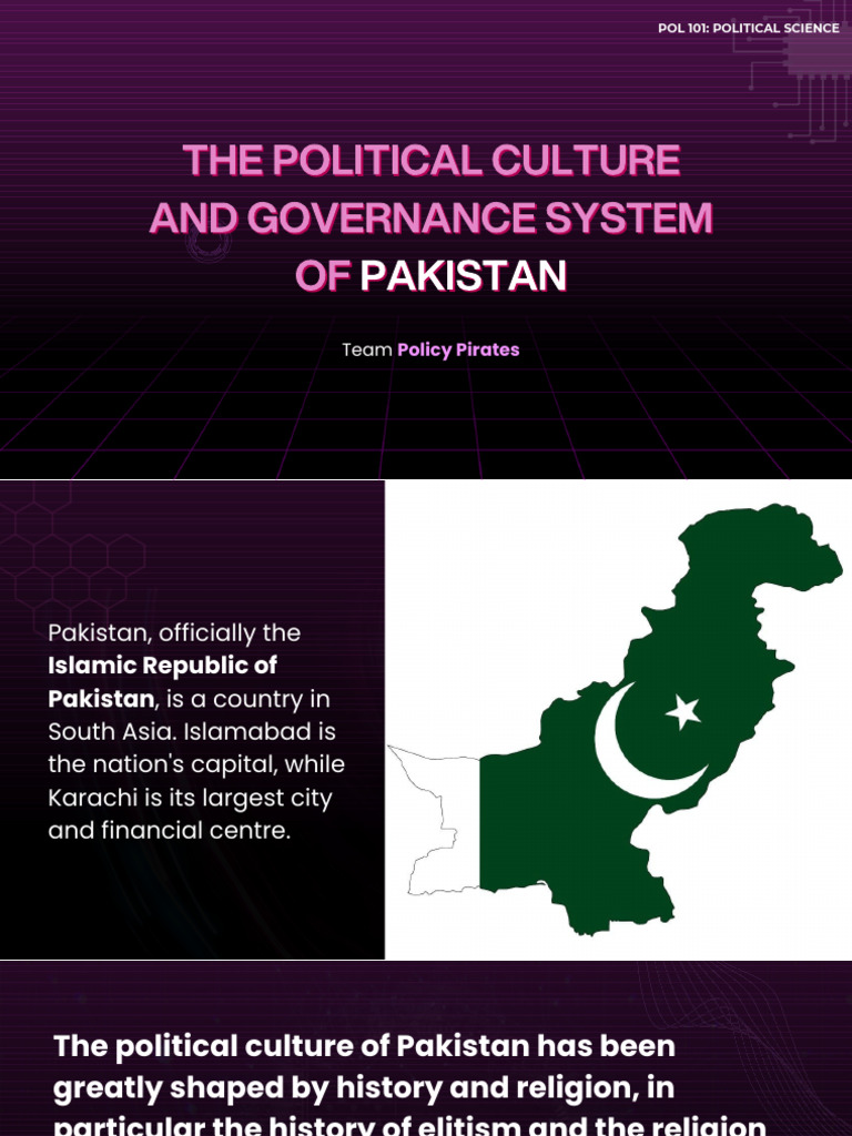Pakistan's Political Culture and Governance | PDF | Pakistan | Democracy
