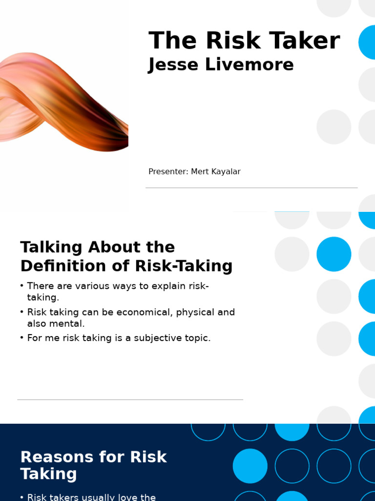 Risk Taker | PDF