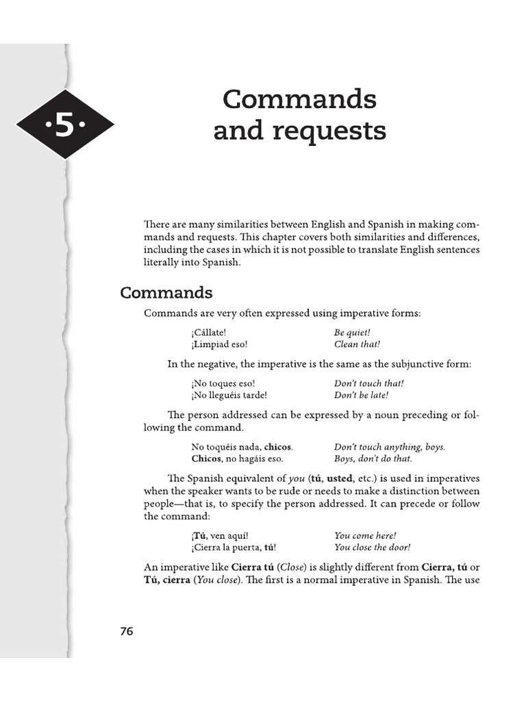 Commands and Requests | PDF