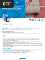 Mapelastic Waterproofing Solutions | PDF