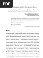 A Antropologia nativa de um ‘provinciano incurável’