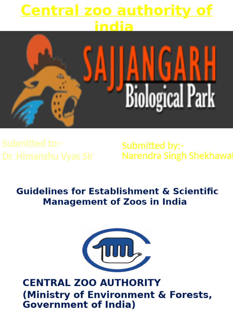 CZA Guidelines for Zoo Management | PDF | Zoo | Transport