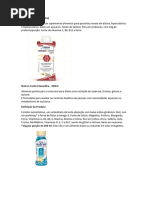 Tabela Nutricional Novasource Proline | PDF