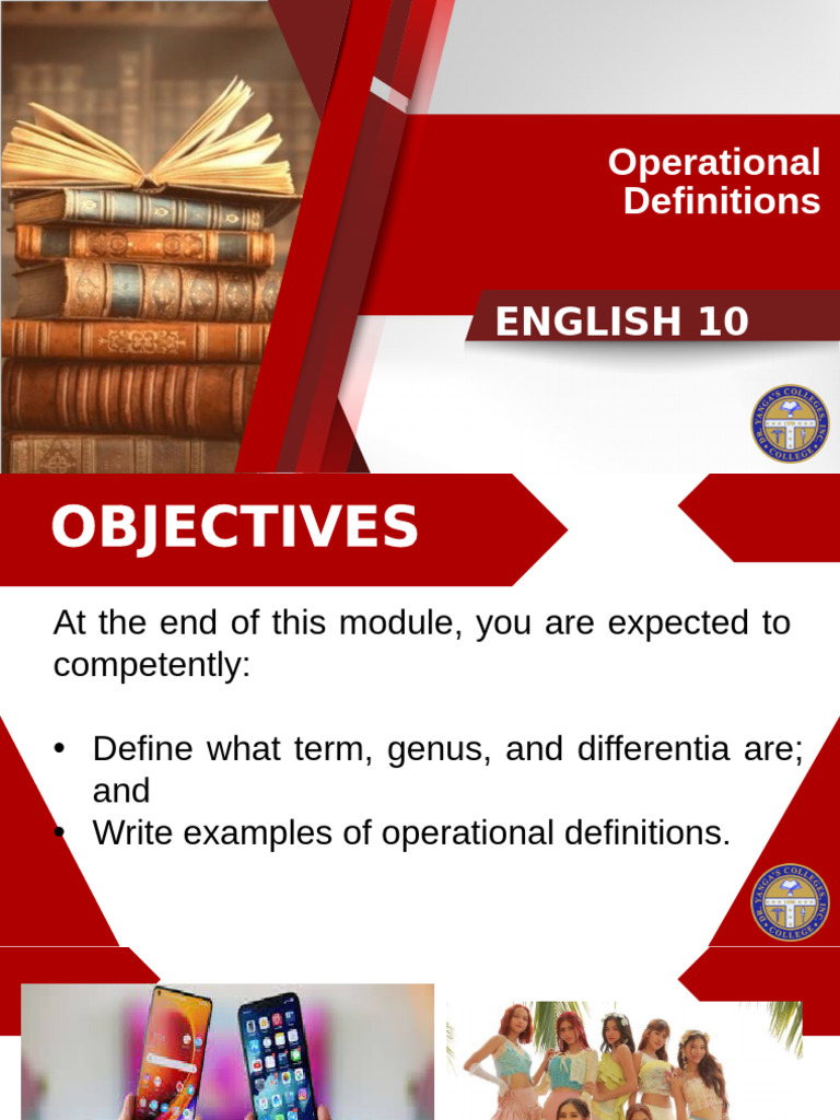 Lesson 6 Definition | PDF | Definition | Linguistics