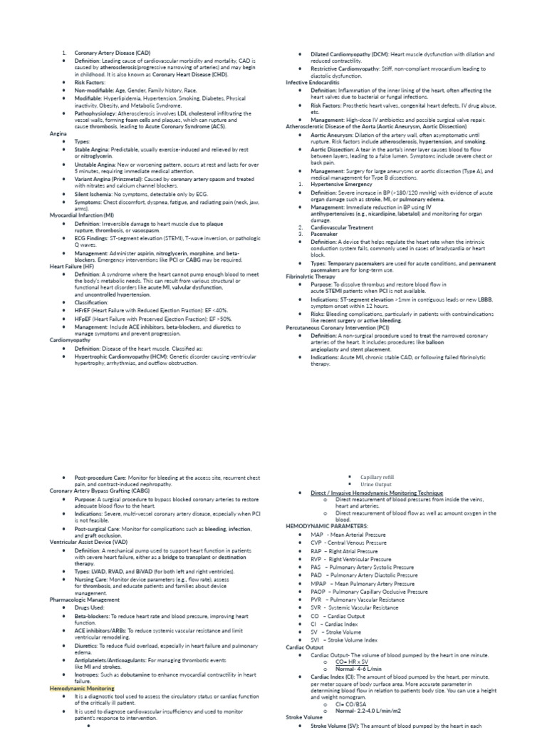 Understanding Coronary Artery Disease | PDF | Heart | Myocardial Infarction
