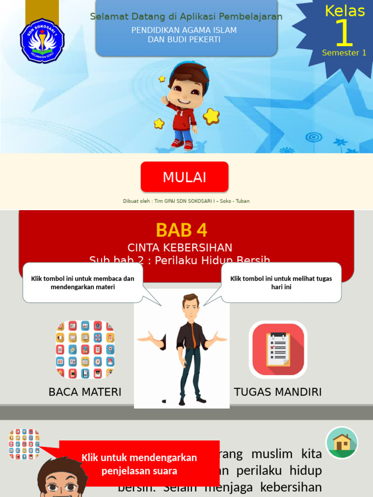 Kelas 1 Bab 4 Sub Bab 2 | PDF