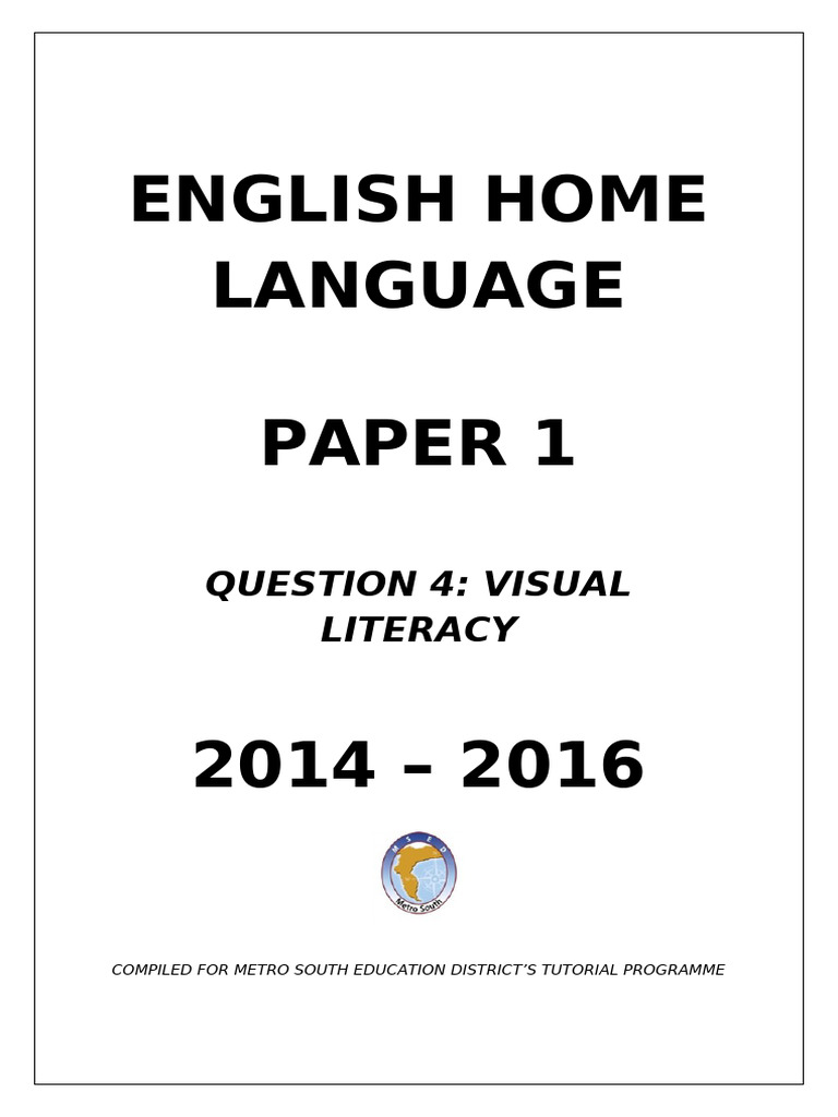 English HL p1 q4 | PDF