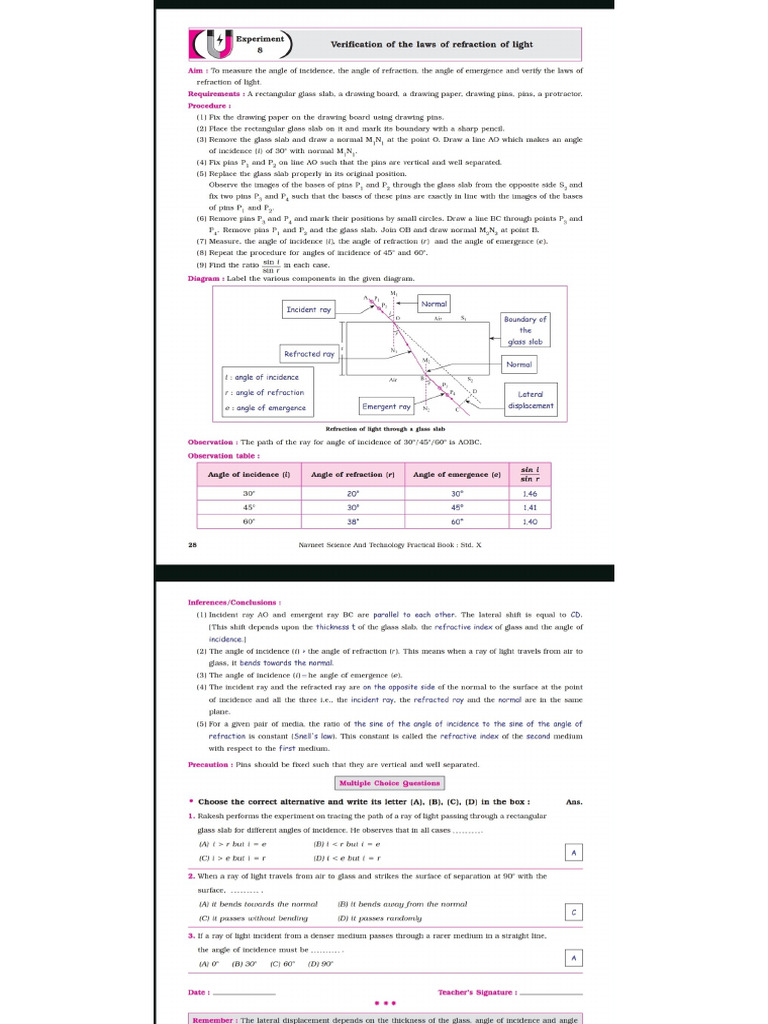 Science Practical | PDF