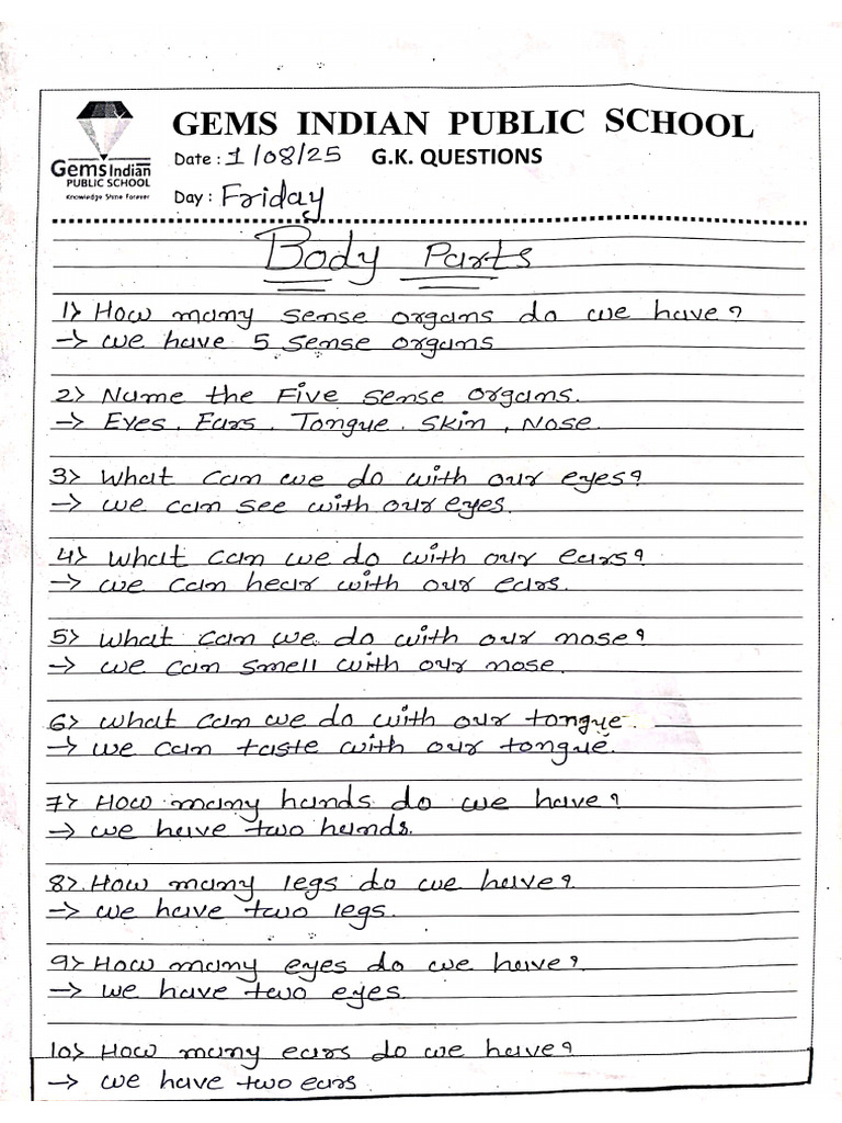 G.K Questions | PDF