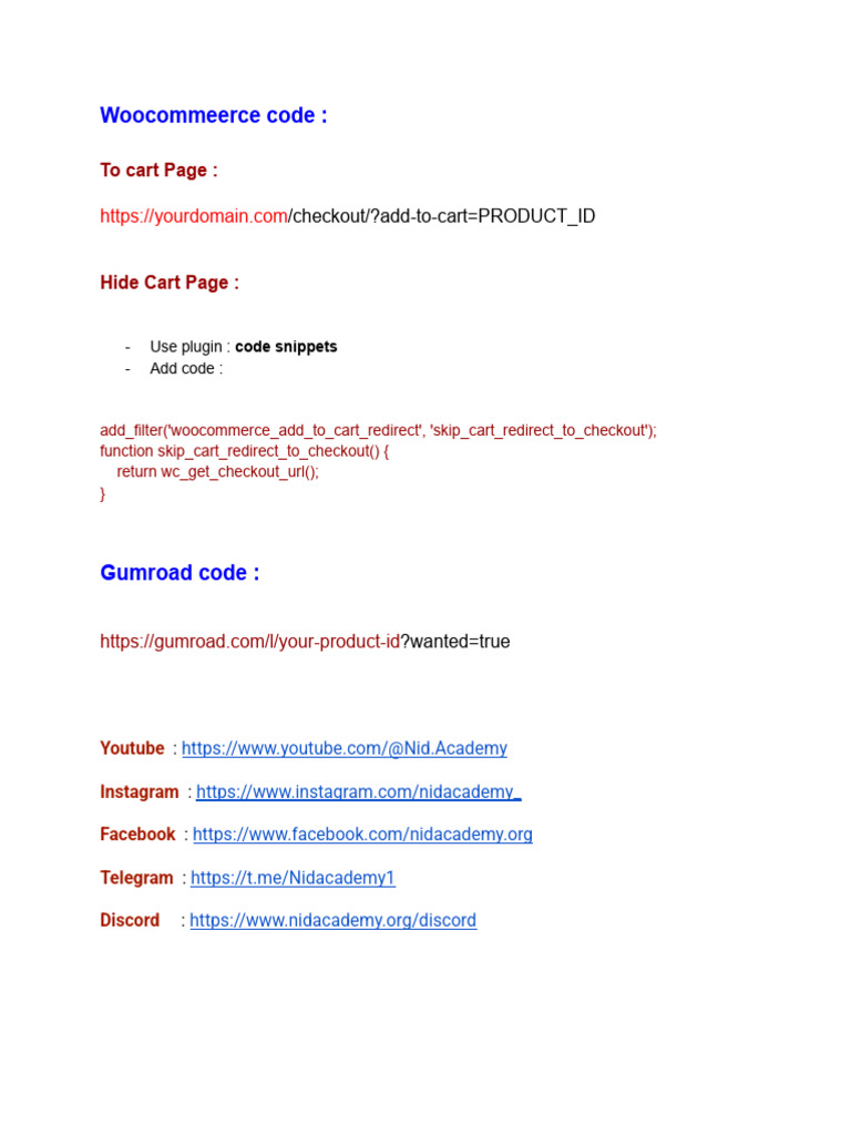 Codes | PDF