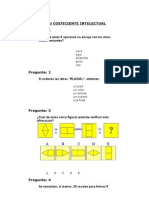 Calcula Tu Coeficiente Intelectual