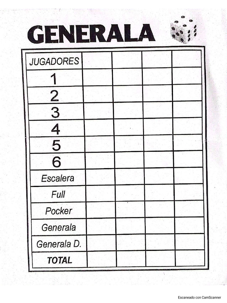Generala | PDF