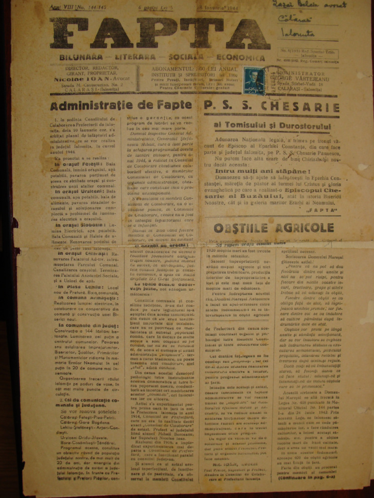 Fapta 1944 | PDF